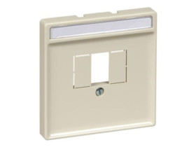 MERTEN D-LIFE Płytka czołowa uniwersalna kremowy MTN297844 SCHNEIDER ELECTRIC