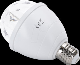 203382 LED lamp, party light, E27, 3W, RGB