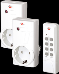 1507150 Remote control Socket Starterkit 2+1