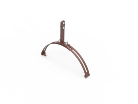 LA 8017 uchwyt gąsiorowy uniwersalny g5/s lakierowany 95910114 ELKO-BIS