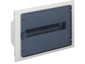 Rozdzielnica podtynkowa 18 modułowa 1x18M drzwi transparentne IP40 GOLF VF118TD HAGER