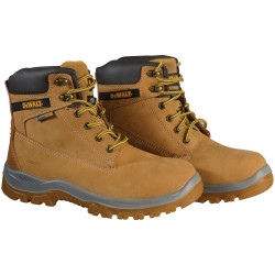 DEWALT Titanium S3 Safety Wheat Boots UK 7 Euro 41