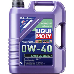 Liqui Moly 1361 Synthoil Energy 0W-40 Engine Oil 5L Fully Synthetic