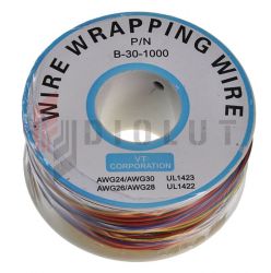 Przewód typu kynar 0.24mm 8 żył po 15m