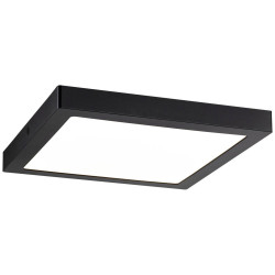 Paulmann 70985 Abia LED Panel 22W Warm White Black Matte Modern Design