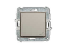MINI Mechanizm łącznika schodowego piktogram taupe 60MWP-3 KARLIK