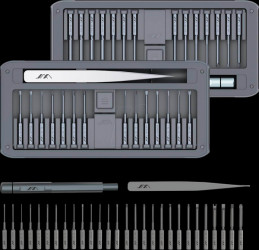 JM-GNT30 Precision tool kit, SNAP to GO, 30 pcs.