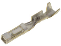 PCC-TERMINAL Metalowy styk złocony, żeński do obudów typu PCC (center crimp)