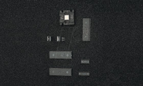 4550.06.0300 PE foam, black, 300 x 300 x 6 mm