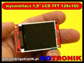 Wyświetlacz LCD TFT 1,8cala 128x160