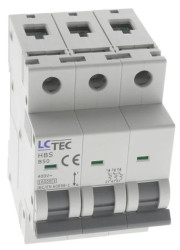 Wyłącznik nadprądowy HBS 3P 3M 3F B 50A 10kA