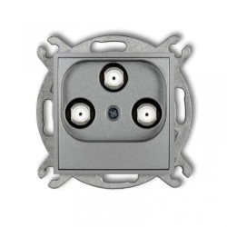 MINI Gniazdo multimedialne 3F DATA (Vectra) srebrny metalik 7MGMV