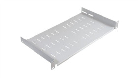 Półka Stała 19Cali 1U Głębokość 250Mm V Ral7035