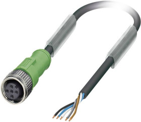 Kabel czujników/elementów wykonawczych Phoenix Contact SAC-5P- 1,5-PUR/M12FS 1669822 Ilość styków: 5 1 szt.