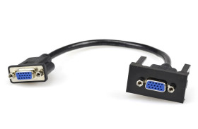 Moduł 1M 22,5x45 SVGA 15pin 20cm czarny Mediabox NEKU