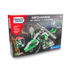 Zestaw konstrukcyjny Mechanics - Na wodzie i w powietrzu - Clementoni 60953