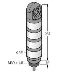 Sygnalizator łączony Turck TL50BLZGBY2R1ALS3C