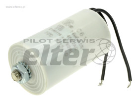 Kond. silnikowy rozruch. 16uF 450V kable Ĺ›ruba