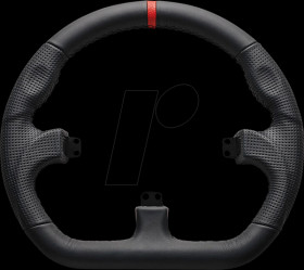 40-035-0035012 Asetek GT Rim, closed D, leather, black