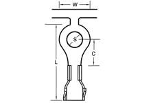 Molex 190850006 Końcówka oczkowa 2000 szt.