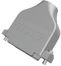 Osłona tylna D-Sub 25 -pinowe Cynk Proste TE Connectivity B