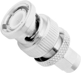 Adapter SMA Amphenol SMAM-BM-NT3G-50 złącze męskie SMA - złącze męskie BNC 1 szt.