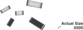 P-NS Commercial Thin Film Resistor, Surface-Mount Chip