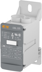 Terminal block, 1 pole, 10-35 mm², AWG 8-2, 125 A, 1500 V, screw connection, 1SNL312510R0000