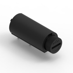 Oprawa bezpiecznikowa montowana w tablicach Montaż panelowy rozmiar: 5 x 20mm 10A 250V ac Lutowie Wurth Elektronik