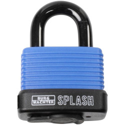 Burg W&#xE4;chter Splash 470 45 Blue SB Padlock Blue-Black Key