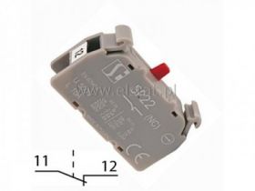 Styk pomocniczy czoło, przycisk serii SP22 ( NC )