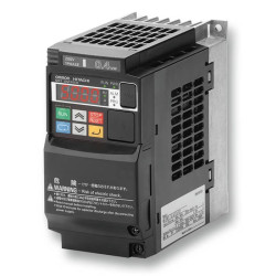 Przekształtnik częstotliwości 0,4 kW 1-fazowy 200 V 1,9 A RS485 590Hz 3G3MX2 Modbus
