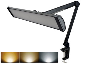 Lampa biurkowa 360 LED z funkcją ściemniania i regulacji barwy CCT