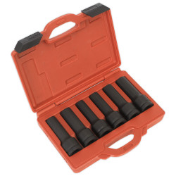 Sealey SX099 Impact 12-Point &amp; TRX-Star Female Deep Socket Set 6pc 3/4&quot;Sq Drive