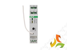 Bezprzewodowy ściemniacz uniwersalny 230 V AC DIN F&Wave moduł dopuszkowy 1-kanałowego ściemniacza oświetlenia żarowego LED i EL