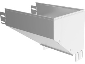 Kolanko redukcyjne KRPBP500H80 prawe grubość blachy 1,5mm 188450 BAKS