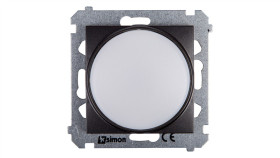 Simon 54 Sygnalizator Świetlny Led Białeświatło Antracyt Dss1.01/48