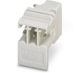 Phoenix Contact 2278319 Obudowa złącza pin męskiego na PCB MCO 1,5/ 3-G1L-3,5 KMGY, wire-to-board, piny: 3, 8 A, 50 szt.