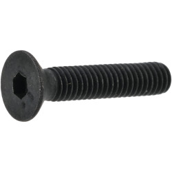 R-TECH 337415 M4 X 20 Hex Socket Countersunk Screws Steel Black - Pack Of 100