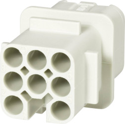 Harting 09360083101 Wkładka złącza żeńskiego Han® 8D-F, seria Han® D, 8, 1 szt.