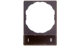 Szyld Opisowy 30X40mm Z Etykietą 8X27mm O-I Zby2178