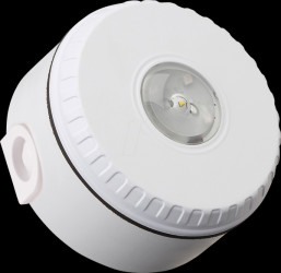SOLLXCRFW1D Solista LX Ceiling, white, red flash, deep base