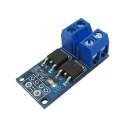 Moduł; 2x tranzystor MOSFET; 15A; 5-36V DC; 400W; PWM; ARDUINO; 17x34mm; M-A-2xMOSFET; RoHS