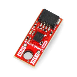 SparkFun Micro 6DoF IMU Breakout - LSM6DSV16X - 3-osiowy akcelerometr i żyroskop - Qwiic - SparkFun SEN-21336
