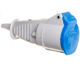 Gniazdo izolacyjne przenośne 16A 250V 3P IP44 2629-326