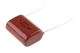 Kondensator foliowy 10μF 125 V ac, 250 V dc Nichicon Poliester rozstaw: 27.5mm THT ±10