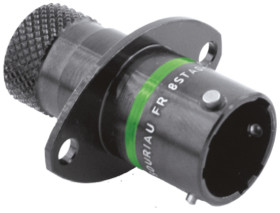 Złącze wielostykowe przemysłowe 26-pinowe, panelowe Gniazdo Souriau Sunbank by Eaton