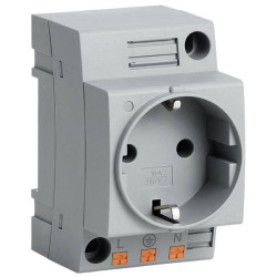 L&#xFC;tze 680024 ST-3/S Plug Socket Push In Snap Closure Grey 5 Piece(s)