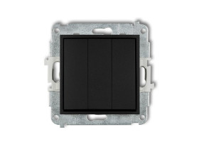 ICON Mechanizm łącznika potrójnego czarny mat 12IWP-7 KARLIK