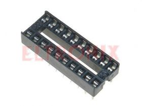 PODSTAWKA DIL20 0.3" RASTER 2.54MM